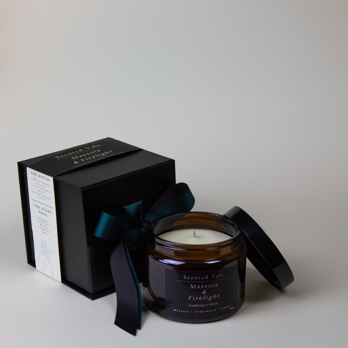 Massoia & Fireligt 400g Amberlight 3 Wick Candle